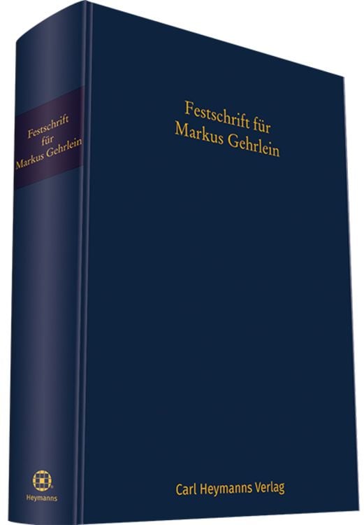 Produktbild: Festschrift f&uuml;r Markus Gehrlein