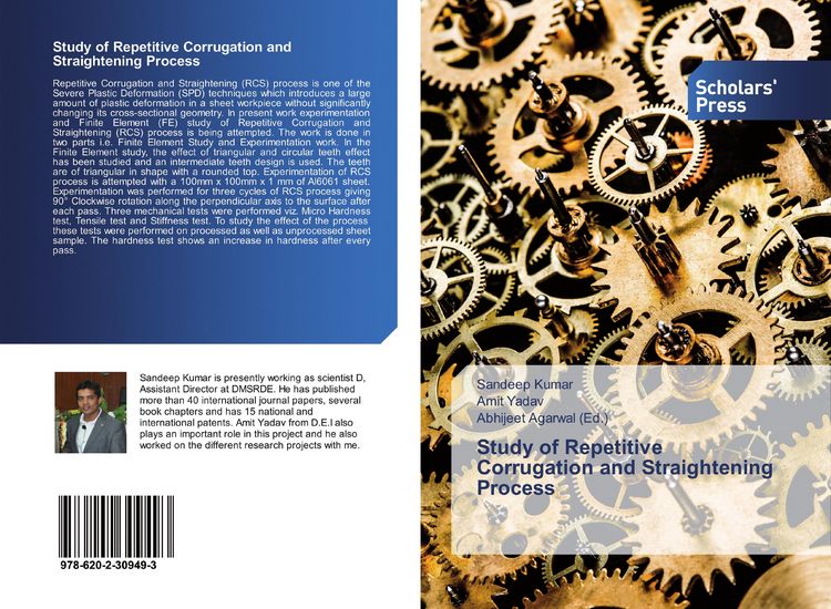 Produktbild: Study of Repetitive Corrugation and Straightening Process