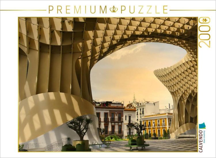Produktbild: CALVENDO Puzzle Sevilla, Metropol Parasol | 2000 Teile Lege-Gr&ouml;&szlig;e 90x67cm Foto-Puzzle f&uuml;r gl&uuml;ckliche Stunden