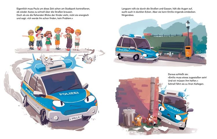 Produktbild: Paula Polizeiauto - Kleine Reifen, gro&szlig;e Taten