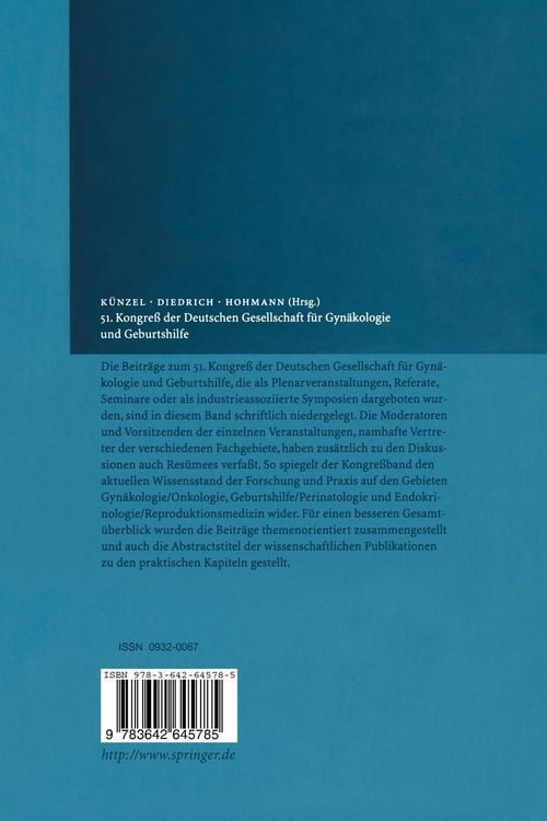 Produktbild: 51. Kongre&szlig; der Deutschen Gesellschaft f&uuml;r Gyn&auml;kologie und Geburtshilfe