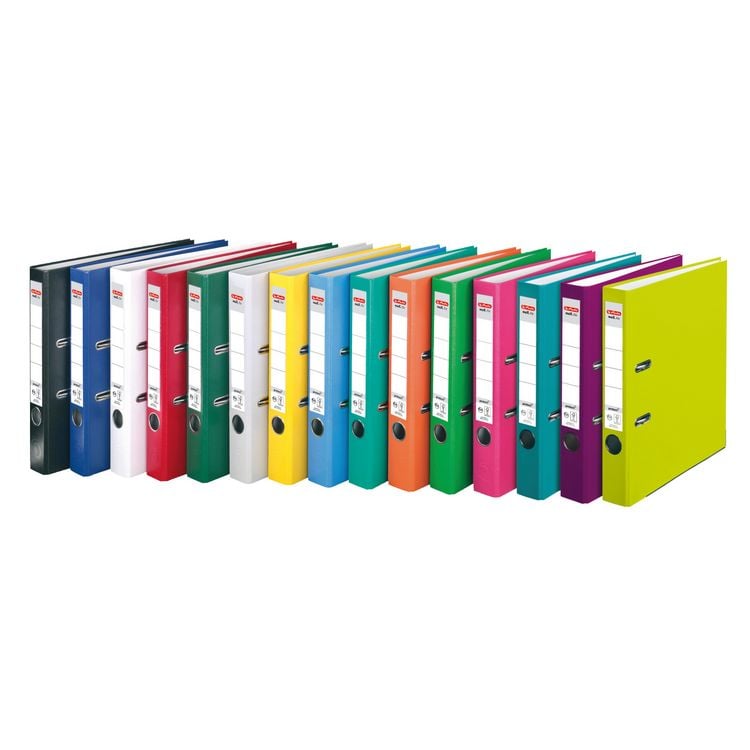 Produktbild: Herlitz Ordner maX.file protect A4 5cm gelb