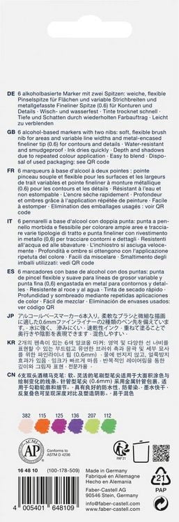 Produktbild: Faber-Castell Goldfaber Sketch Marker Graphic Novel 6er Set