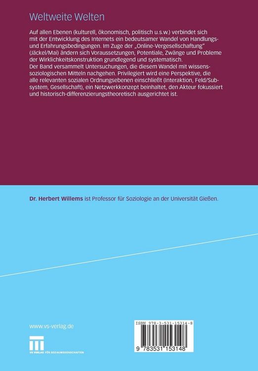 Produktbild: Weltweite Welten