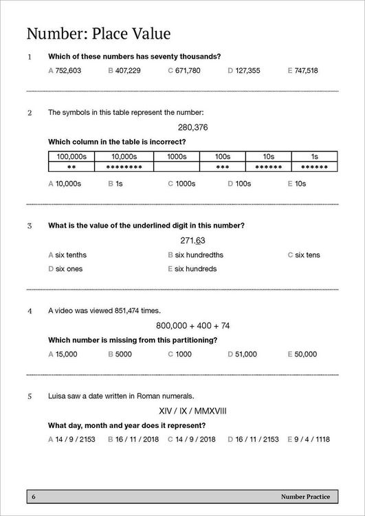 Produktbild: 11+ Maths Practice and Test for the GL Assessment Ages 09-10