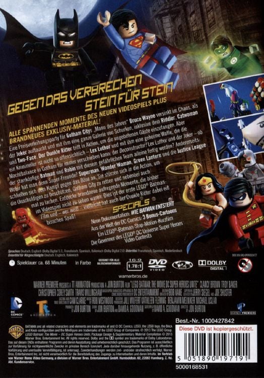 Produktbild: Lego - Batman: Der Film - Vereinigung der DC Superhelden