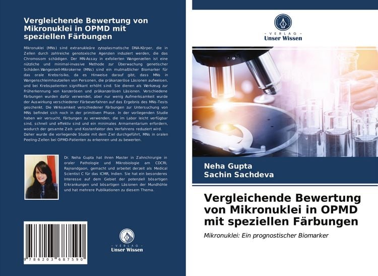 Produktbild: Vergleichende Bewertung von Mikronuklei in OPMD mit speziellen F&auml;rbungen