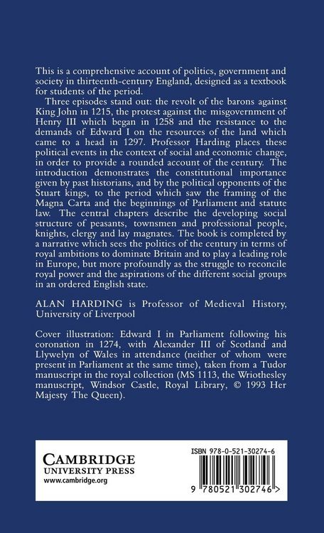 Produktbild: England in the Thirteenth Century