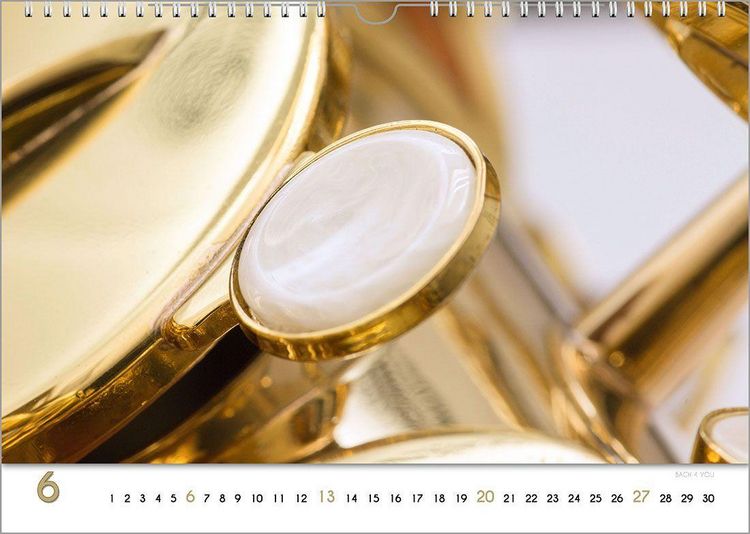 Produktbild: Blech-Instrumente &ndash; Musik-Kalender 2027, DIN A4