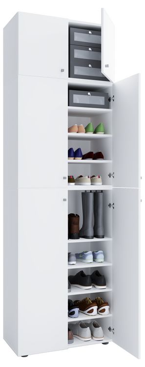 Produktbild: XXL Schuhschrank Kleiderschrank Schrank Lona 9f SA