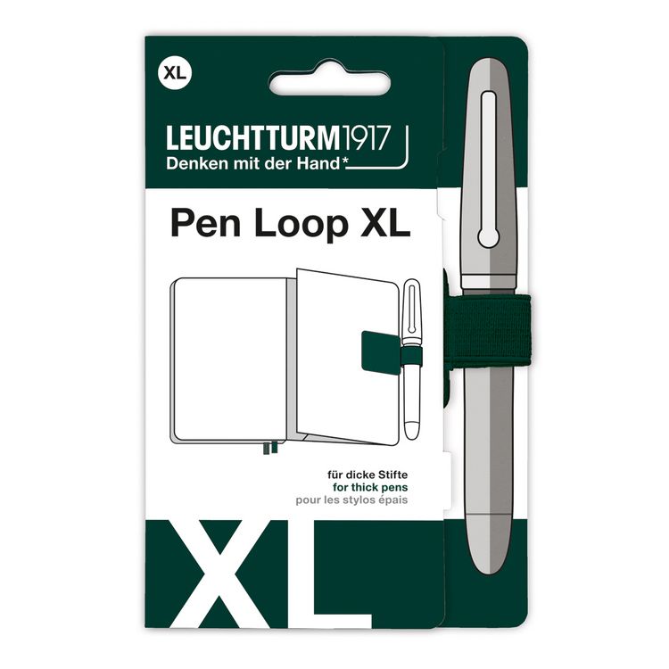 Produktbild: LEUCHTTURM1917 Pen Loop XL (Stiftschlaufe), Forest Green