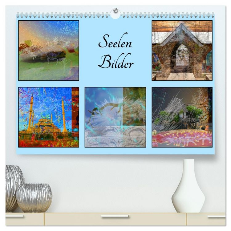Produktbild: Seelen Bilder (hochwertiger Premium Wandkalender 2026 DIN A2 quer), Kunstdruck in Hochglanz