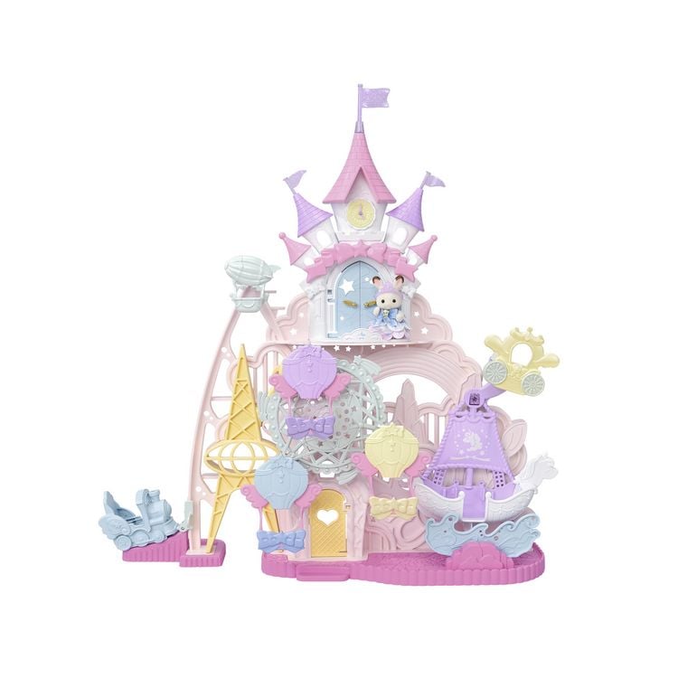 Produktbild: Sylvanian Families 5841 - Baby Dream Amusement Park, Freizeitpark Gl&uuml;ckstraum, Gro&szlig;es Spielset