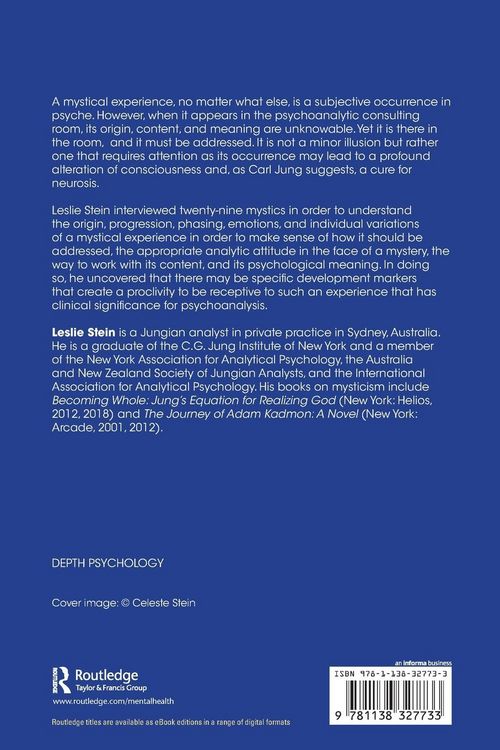 Produktbild: Working with Mystical Experiences in Psychoanalysis