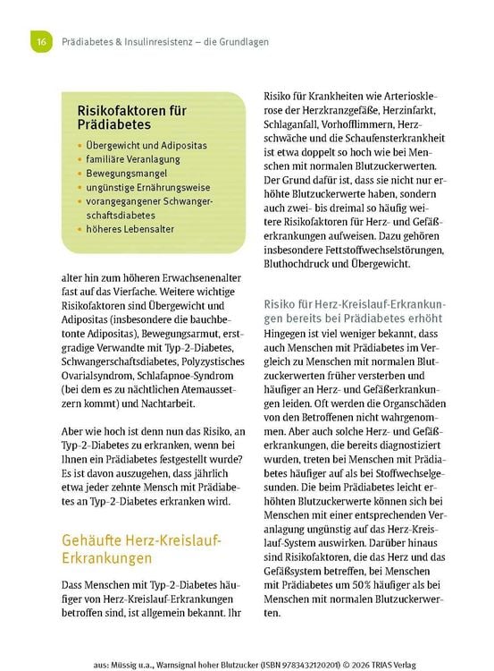 Produktbild: Warnsignal hoher Blutzucker