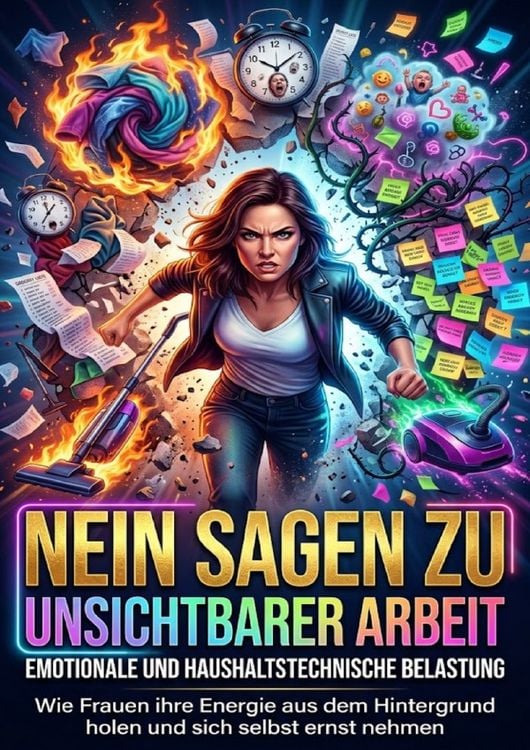 Produktbild: Nein sagen zu unsichtbarer Arbeit: Emotionale und haushaltstechnische Belastung