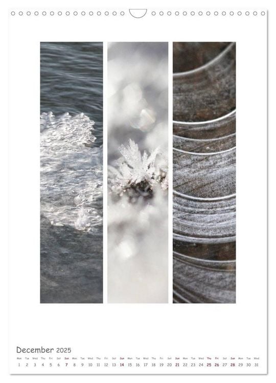 Produktbild: Colours of Nature - Triptycha (Wall Calendar 2025 DIN A3 portrait), CALVENDO 12 Month Wall Calendar