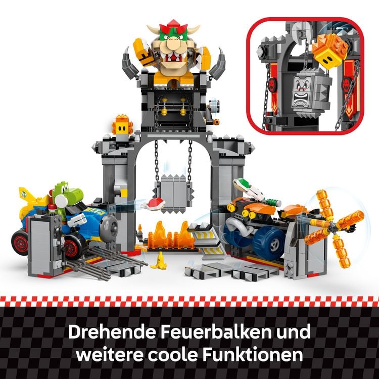 Produktbild: LEGO Super Mario 72039 Mario Kart - Bowsers Festung, Kinder Spielzeug