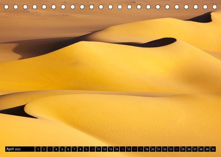 Produktbild: Sand, Felsen und Packeis. Wei&szlig;e W&uuml;ste (Tischkalender 2022 DIN A5 quer)