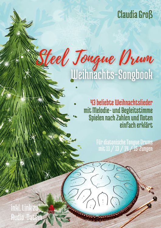 Produktbild: Steel Tongue Drum Weihnachts-Songbook - Ringbuch