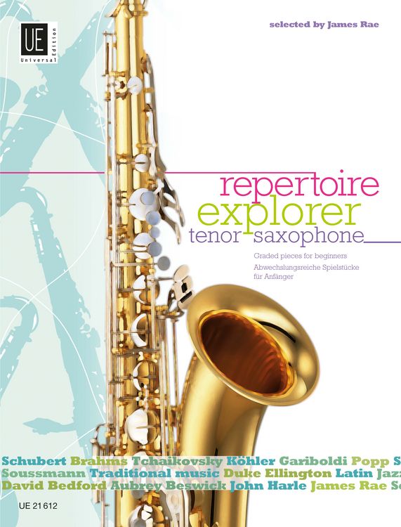 Produktbild: Repertoire Explorer &ndash; Tenor Saxophone f&uuml;r Tenorsaxophon solo oder Tenorsaxophon und Klavier