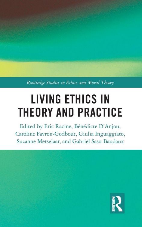 Produktbild: Living Ethics in Theory and Practice