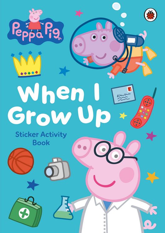 Produktbild: Peppa Pig: When I Grow Up Sticker Activity Book