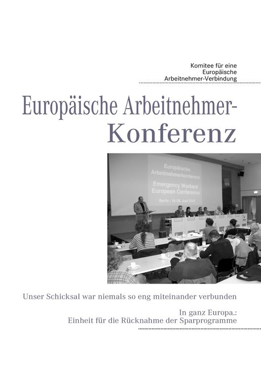 Produktbild: Europ&auml;ische Arbeitnehmer-Konferenz