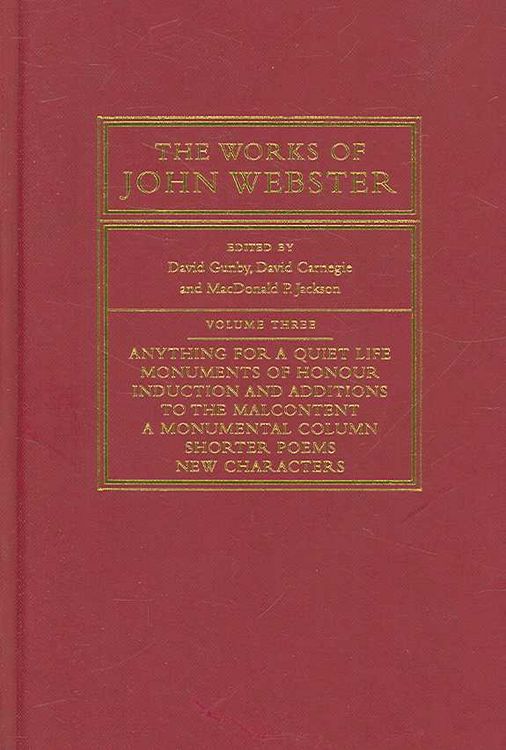 Produktbild: The Works of John Webster
