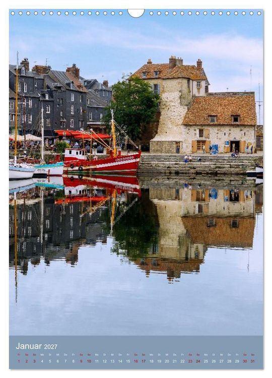 Produktbild: Facetten der Normandie. Zwischen Kreidefelsen und Fachwerk (Wandkalender 2027 DIN A3 hoch), CALVENDO Monatskalender