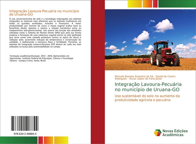 Produktbild: Integra&ccedil;&atilde;o Lavoura-Pecu&aacute;ria no munic&iacute;pio de Uruana-GO