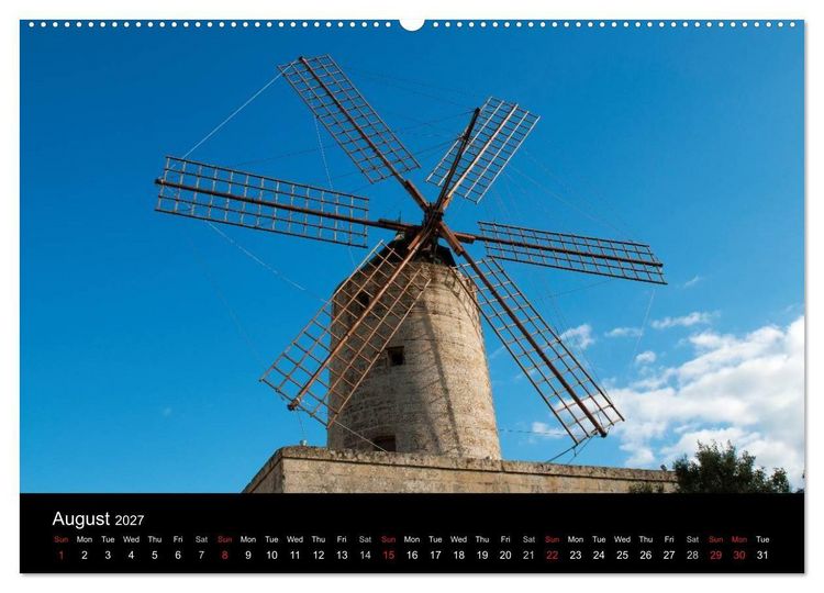 Produktbild: Malta. The sunny island full of charm. (High Quality Premium Wall Calendar 2027 DIN A2 landscape),CALVENDO 12 Month Wall Calendar