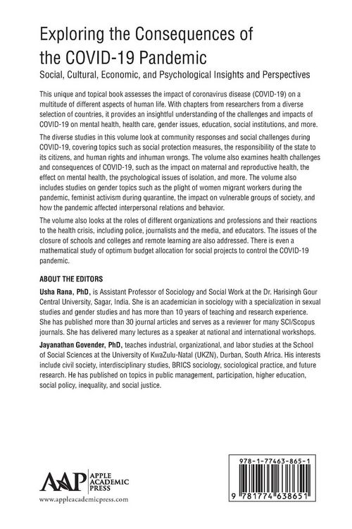 Produktbild: Exploring the Consequences of the COVID-19 Pandemic