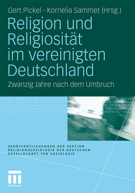 Produktbild: Religion und Religiosität im vereinigten Deutschland