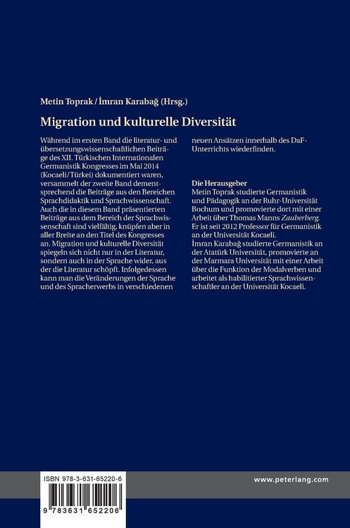 Produktbild: Migration und kulturelle Diversit&auml;t