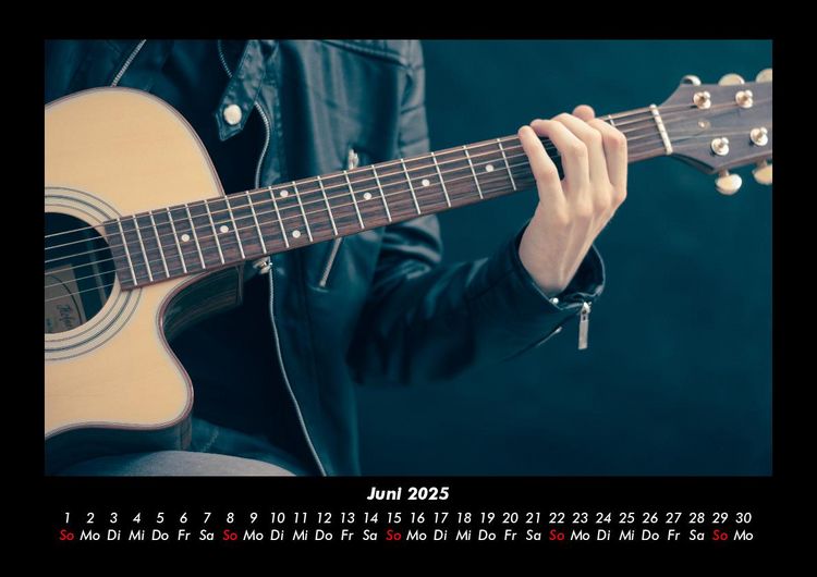 Produktbild: Musik 2025 Fotokalender DIN A3
