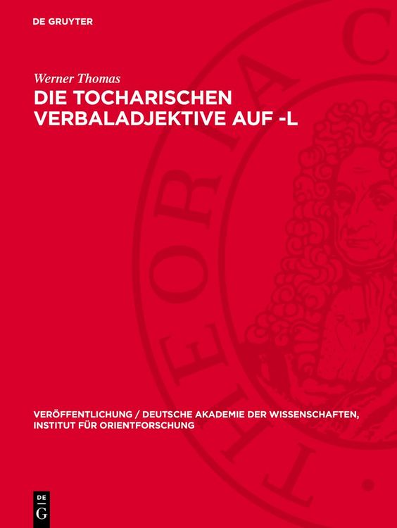Produktbild: Die Tocharischen Verbaladjektive auf -l