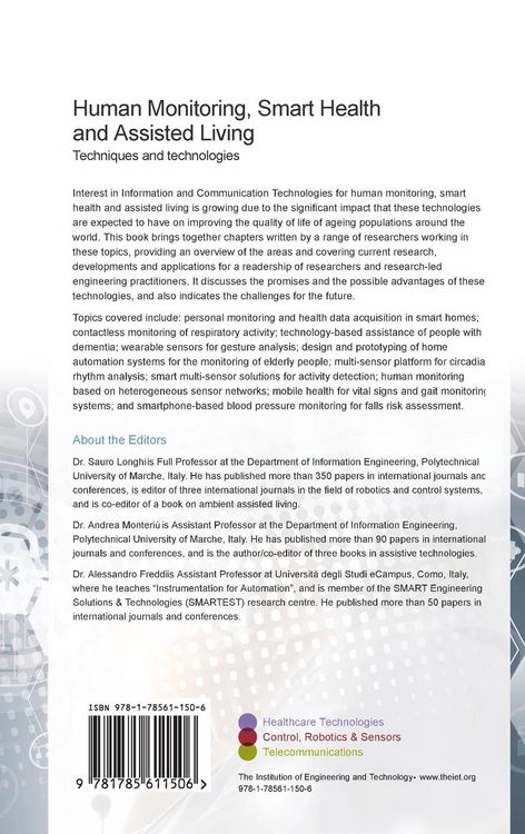 Produktbild: Human Monitoring, Smart Health and Assisted Living
