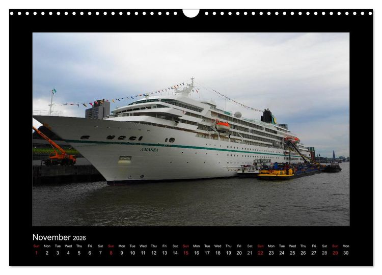Produktbild: Destination Hamburg 2026 (Wall Calendar 2026 DIN A3 landscape), CALVENDO 12 Month Wall Calendar