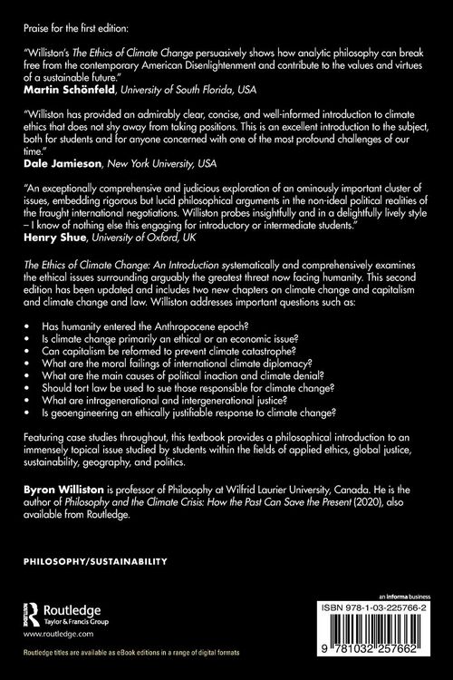 Produktbild: The Ethics of Climate Change