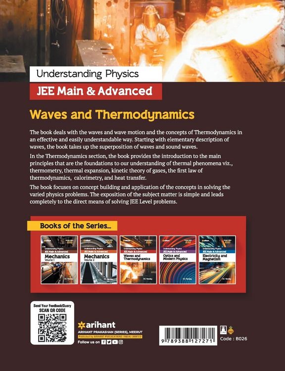 Produktbild: Understanding Physics JEE Main and Advanced Waves and Thermodynamics 2023-24