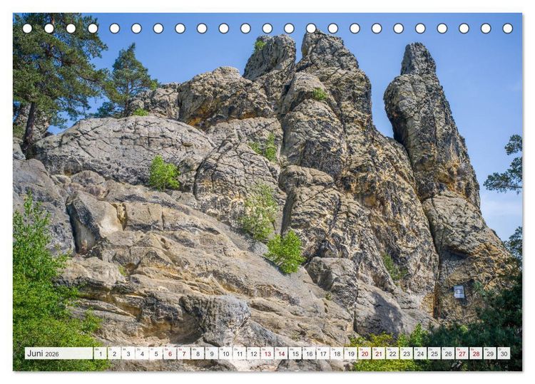 Produktbild: Ohh, Du wundersch&ouml;ner Harz! (Tischkalender 2026 DIN A5 quer), CALVENDO Monatskalender