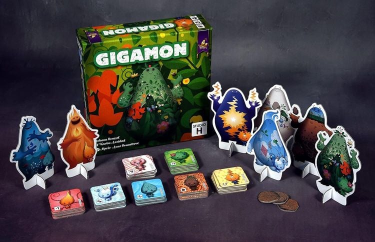 Produktbild: Gigamon - Nominiert Kinderspiel des Jahres 2023