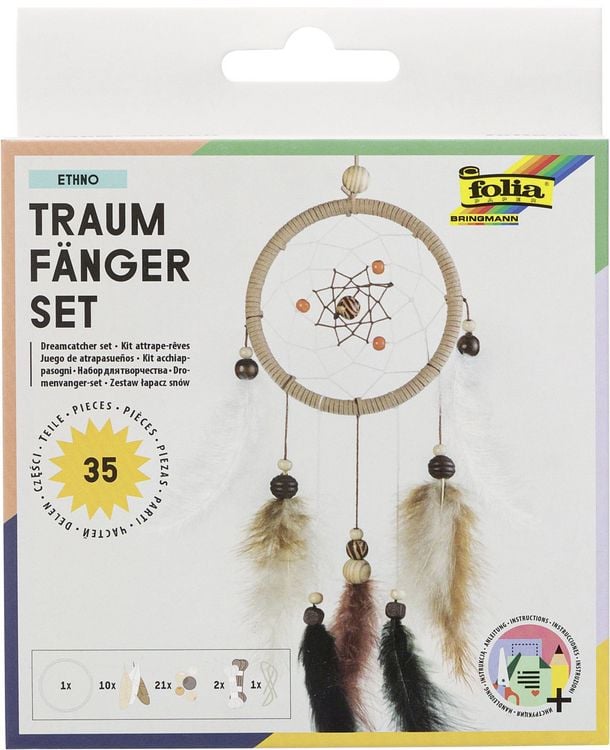 Produktbild: Folia Traumf&auml;nger-Set ETHNO, 35 Teile