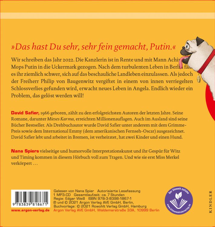 Produktbild: Miss Merkel: Mord in der Uckermark