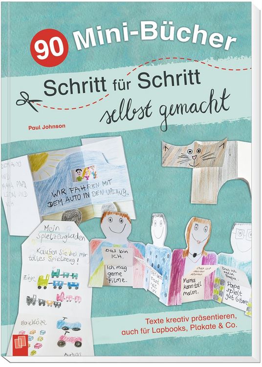 Produktbild: 90 Mini-B&uuml;cher Schritt f&uuml;r Schritt selbst gemacht