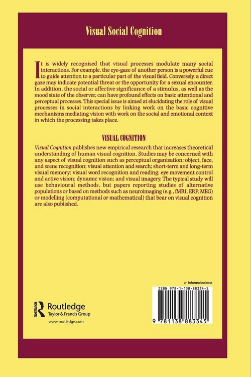 Produktbild: Visual Social Cognition