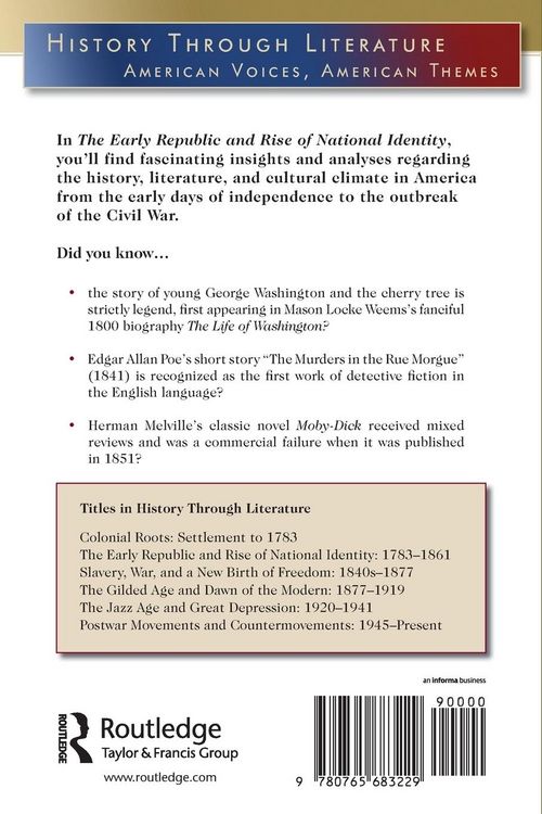 Produktbild: The Early Republic and Rise of National Identity