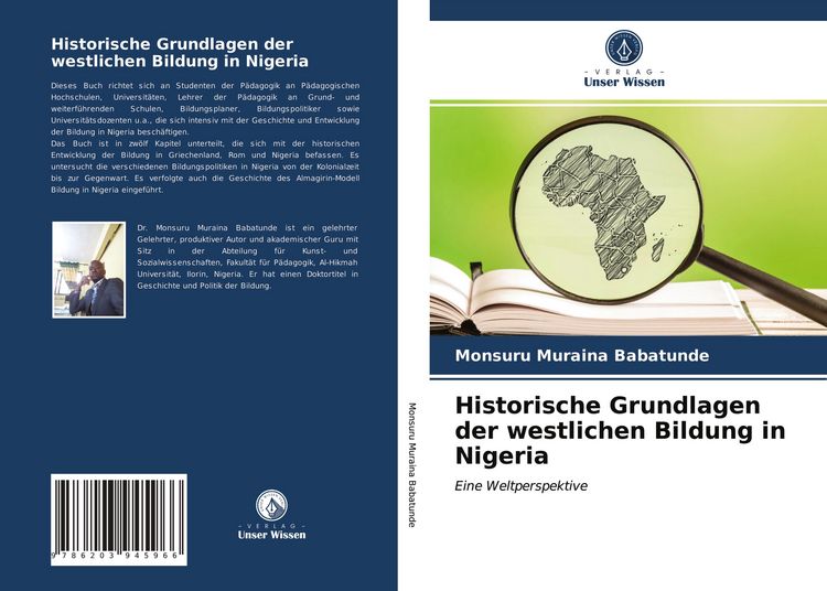 Produktbild: Historische Grundlagen der westlichen Bildung in Nigeria