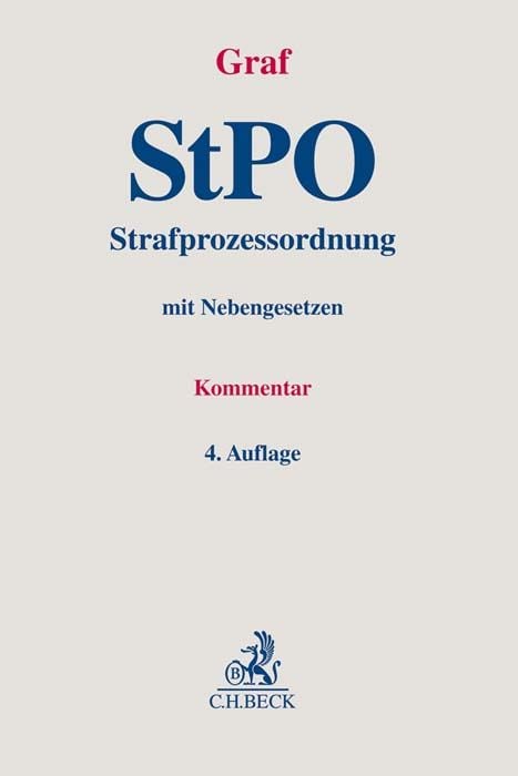Produktbild: Strafprozessordnung